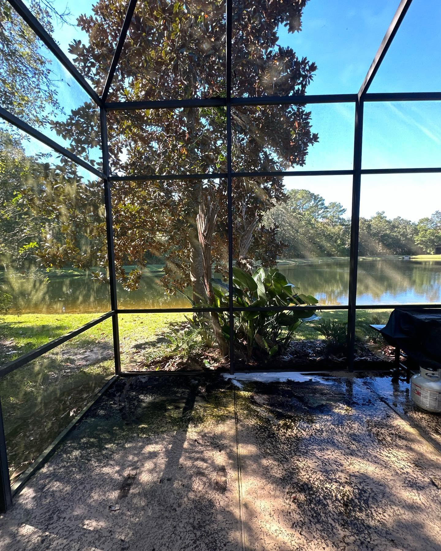 Before Pool Deck Cleaning — Fernandina Beach, FL — Reynolds