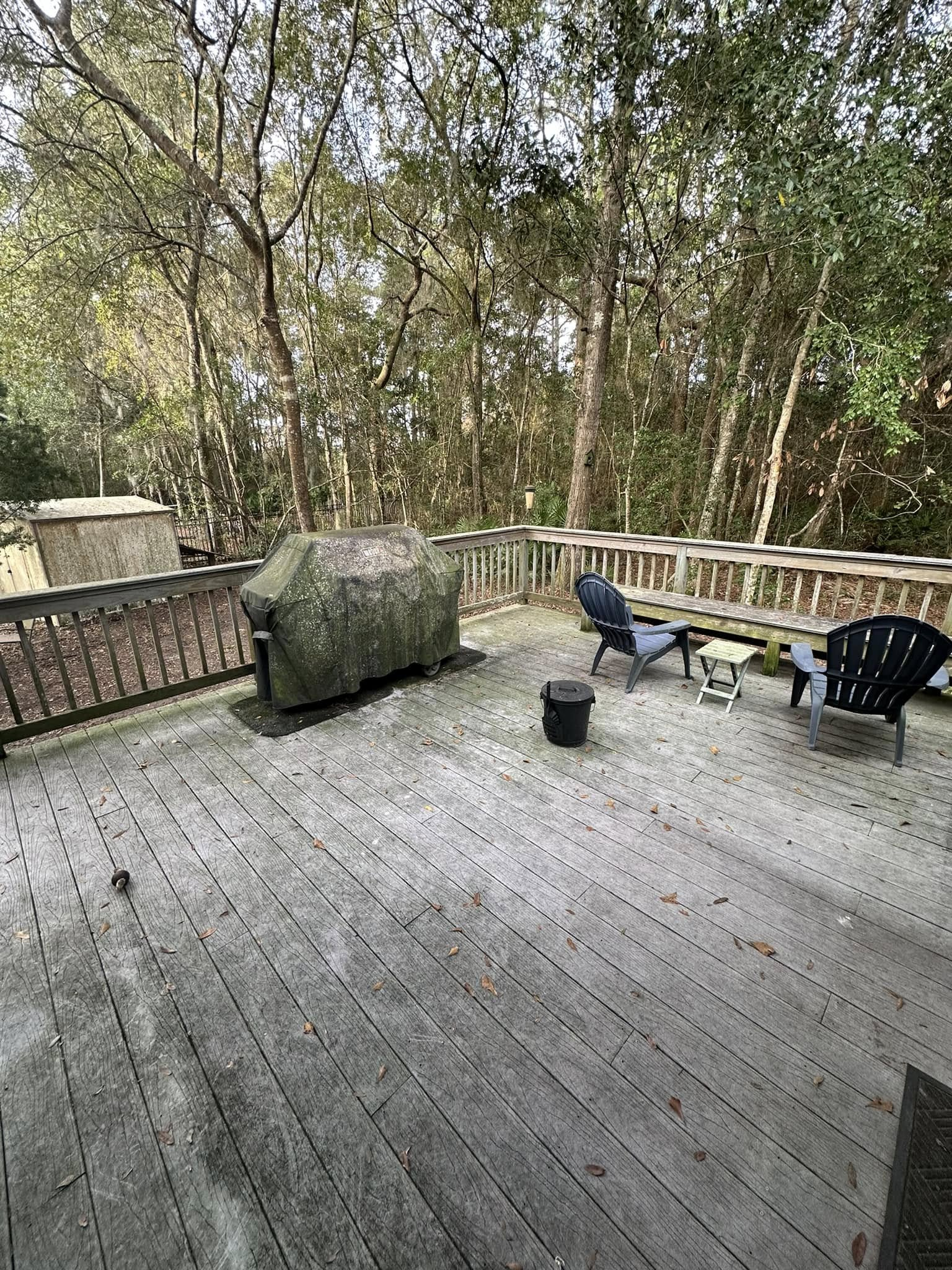 Before Deck Cleaning — Fernandina Beach, FL — Reynolds