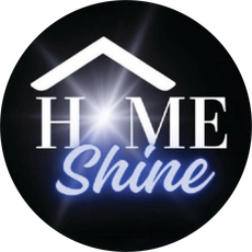 A logo for a company called home shine