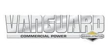 A vanguard commercial power logo on a white background.