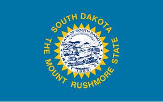 South Dakota Flag;