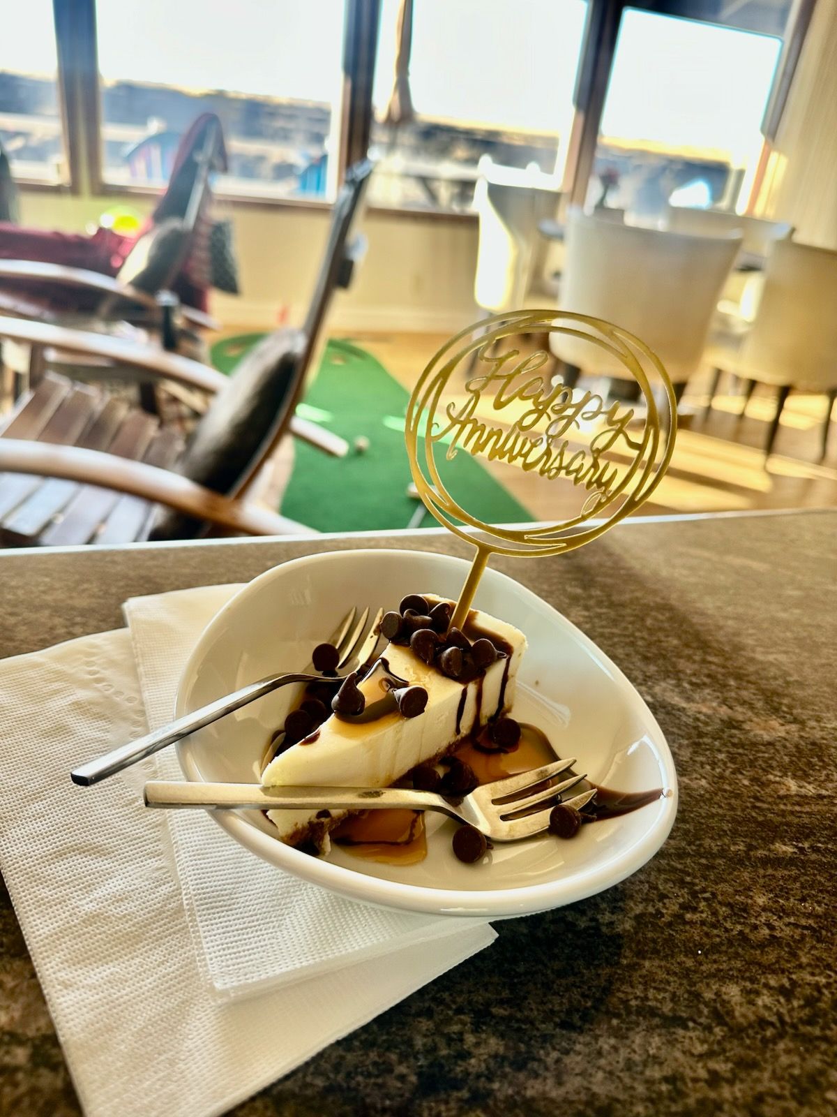 Slice of cheesecake with 