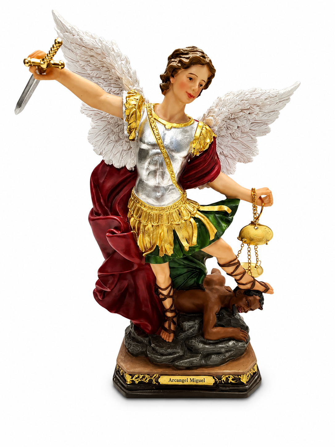 Arcangel Miguel Statue