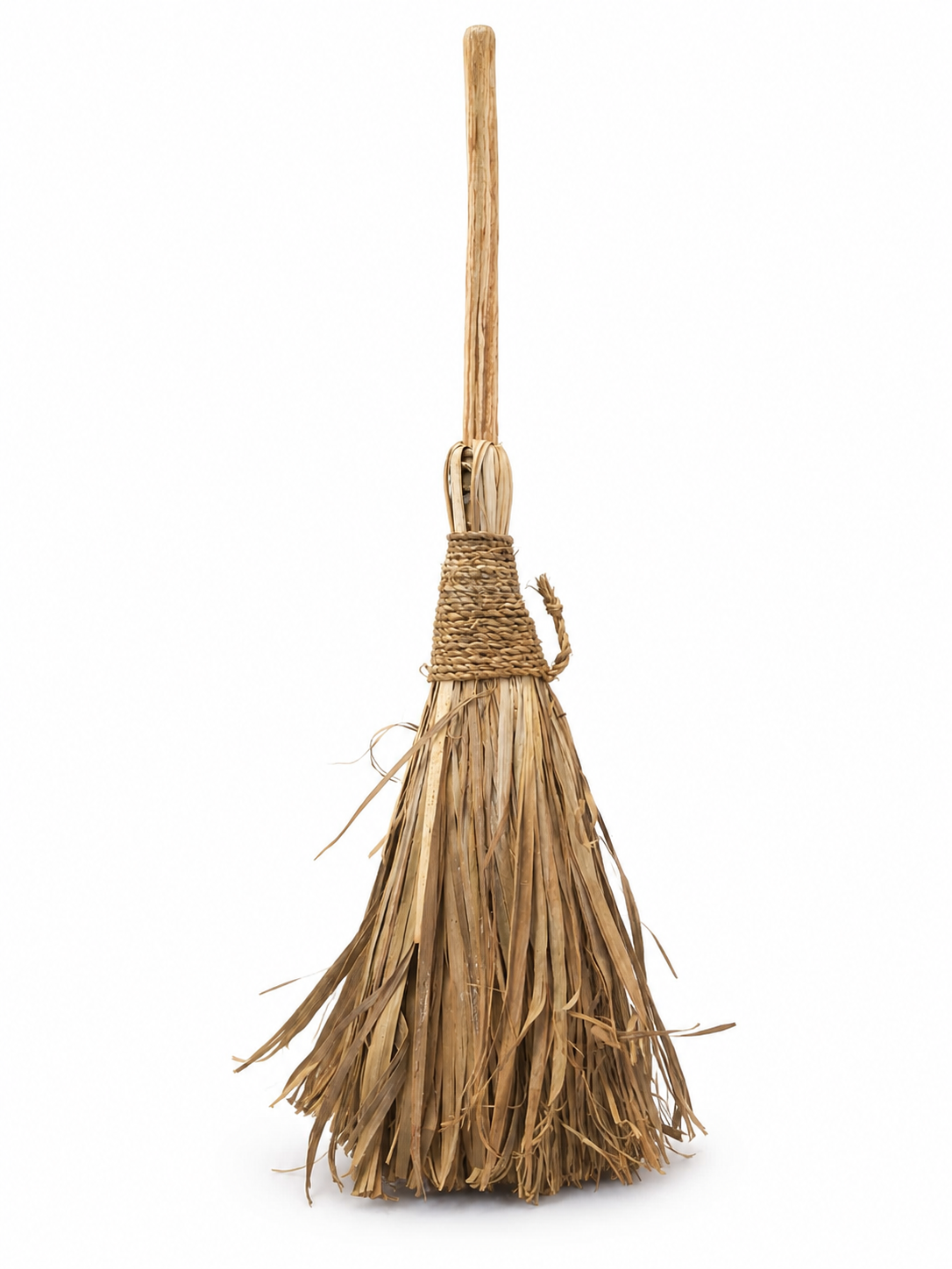 Bale Pay Haitian (Traditional Haitian Straw Broom)