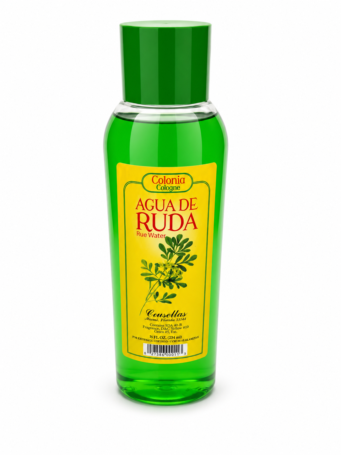 Agua de Ruda – Rue Water Cologne (Spiritual & Refreshing Cleanse)