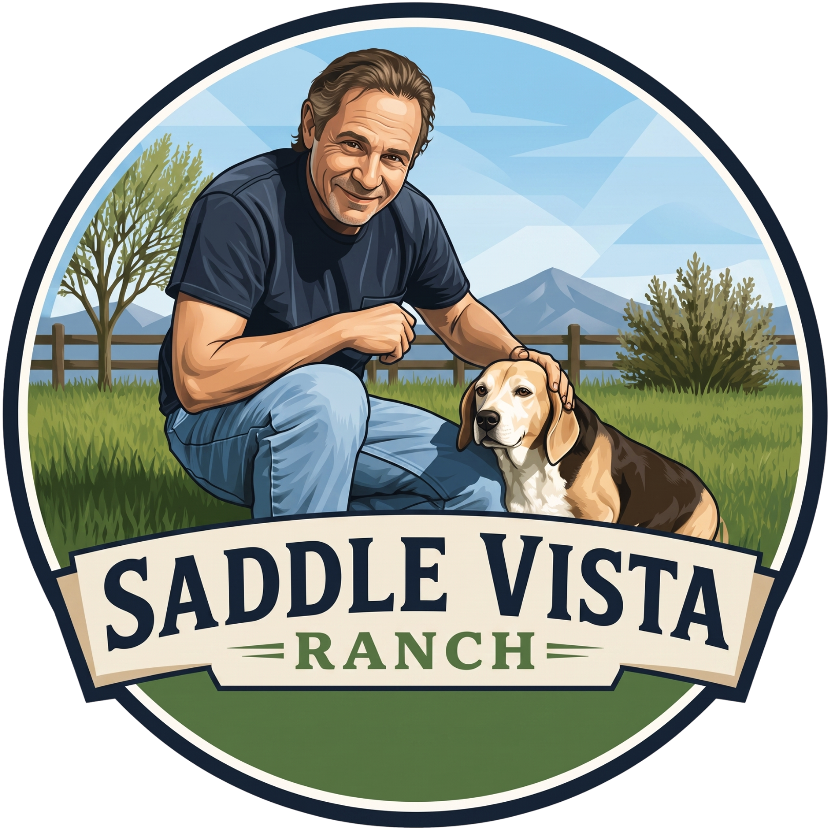 Saddle Vista Ranch Logo
