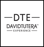Black-and-white DTE logo with “DAVIDTUTERA EXPERIENCE” text centered beneath it