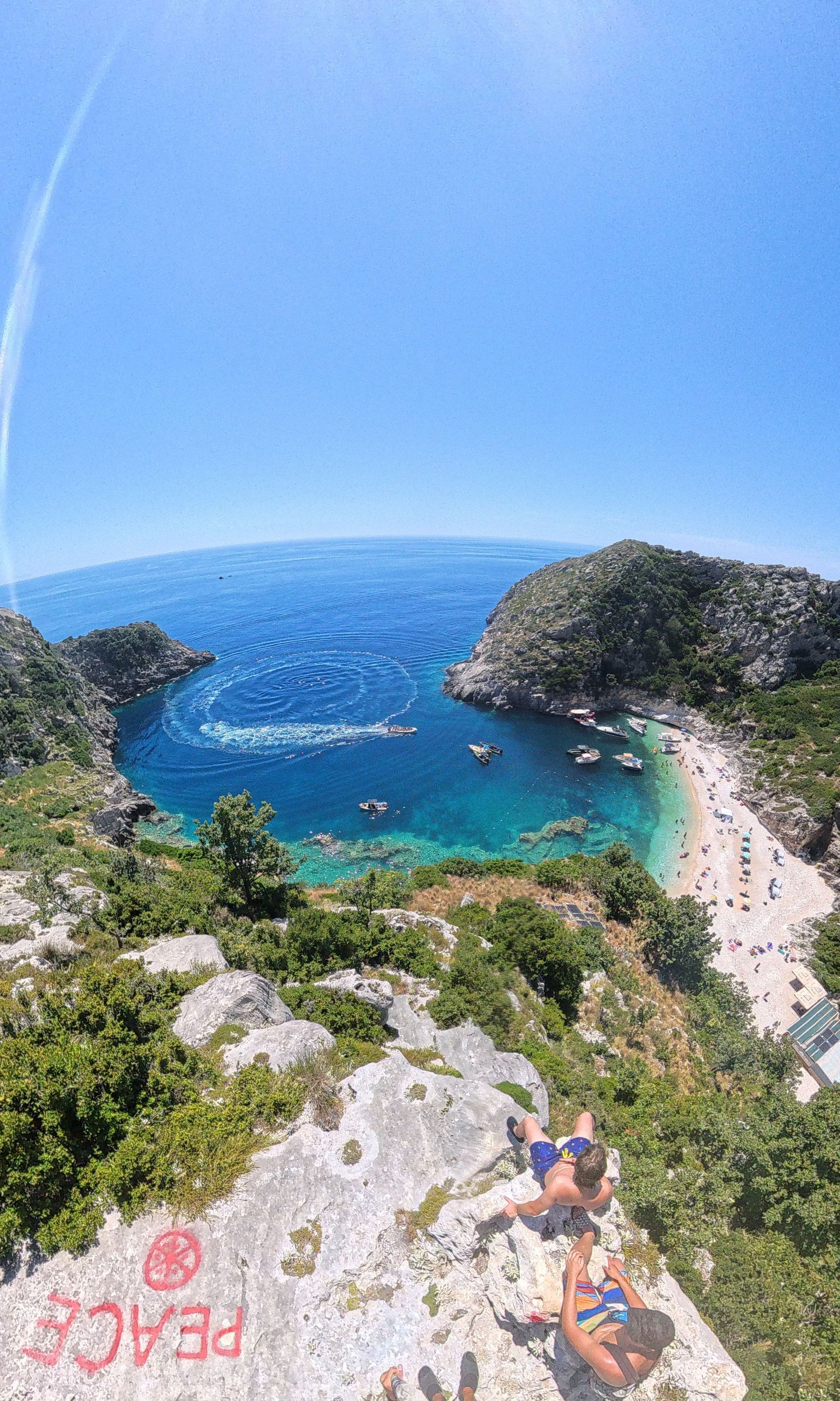 Blue gem cave bay boat trip