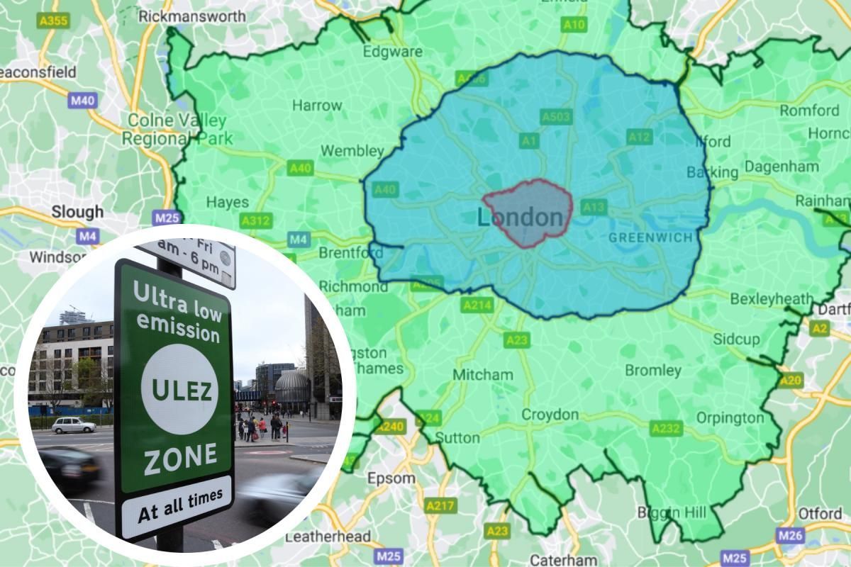 ULEZ expansion map