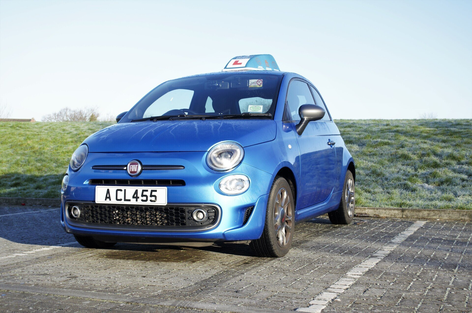 a-class driving school's fiat 500 tuition vehicle