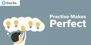 practise driving to perfect it