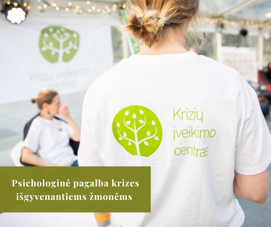 Psichologinė pagalba krizes išgyvenantiems žmonėms