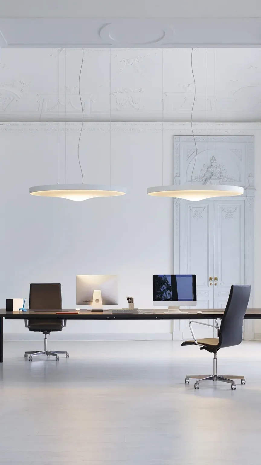 Luceplan lampade sospensione consulenza Colombo Illuminazione Novara