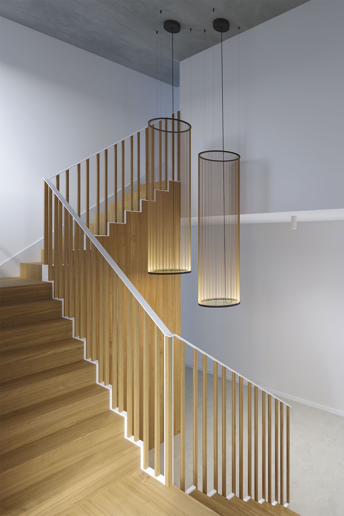 Vibia lampade sospensione Colombo Illuminazione scale Novara