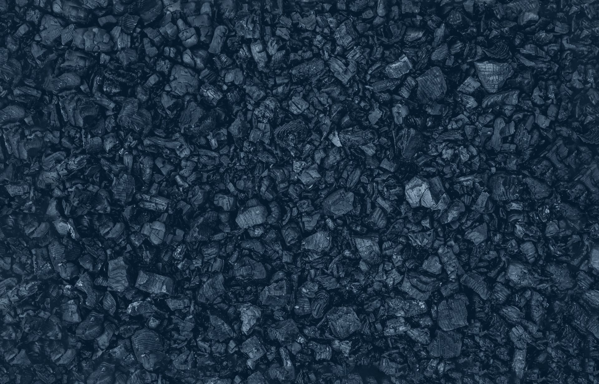 an overhead view of coals