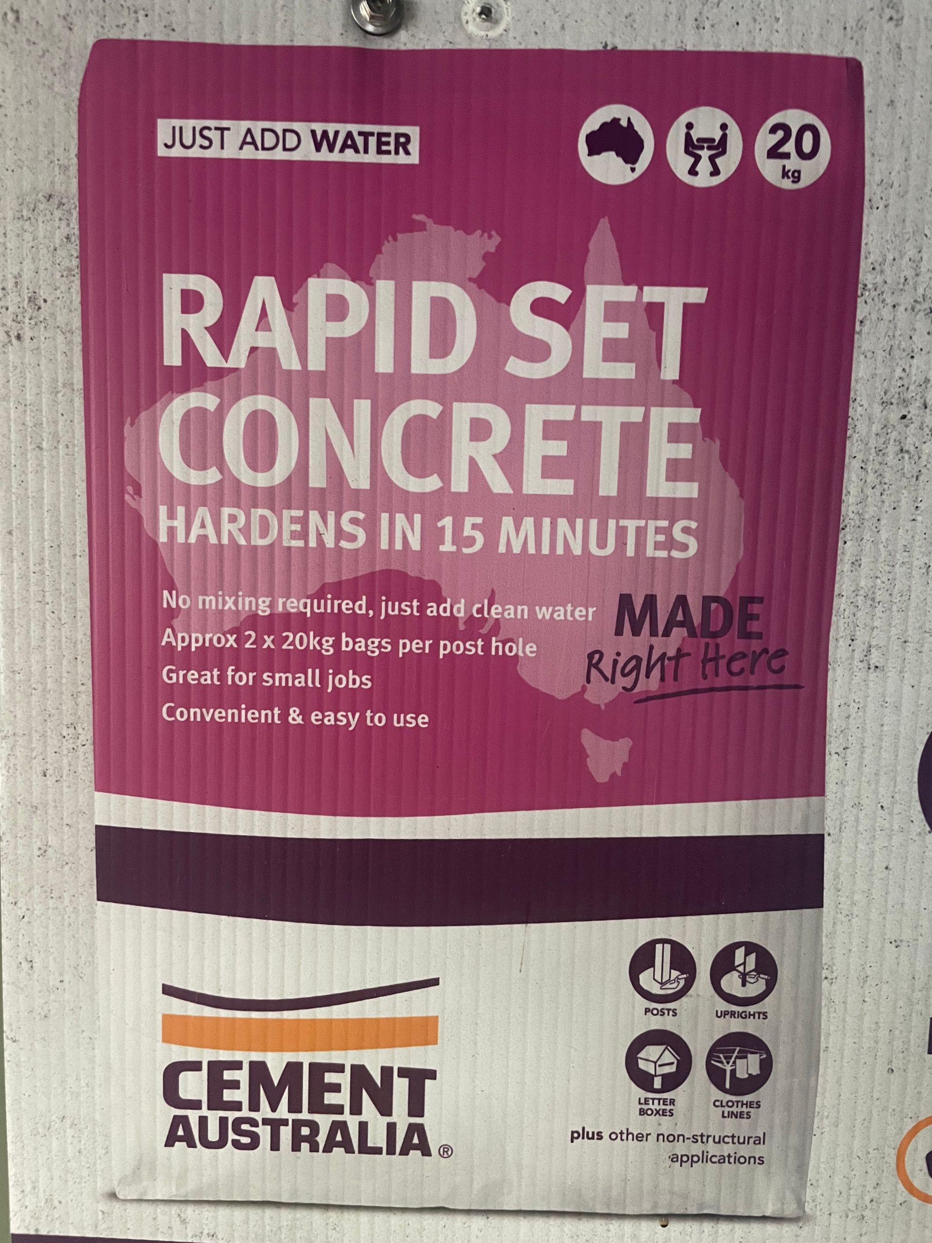 Painted Concrete — Campvale, NSW — Campvale Landscape Supplies