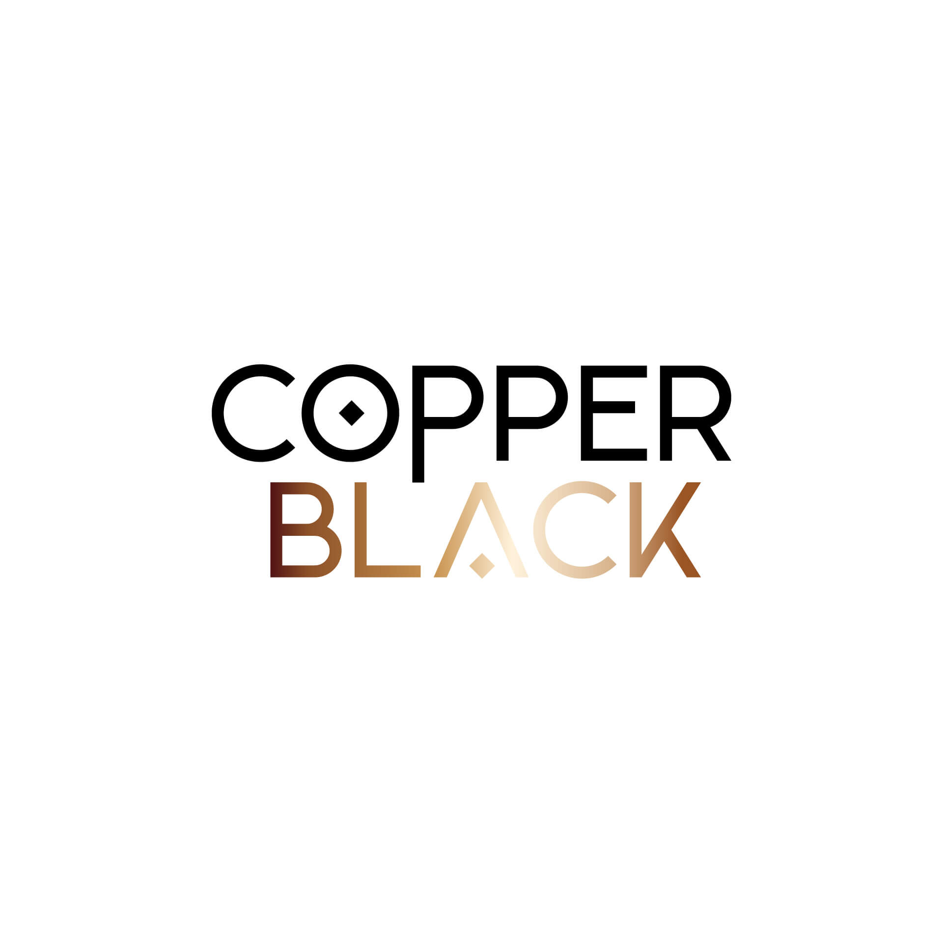 Copper Black logo designed by Vanilla Hayes