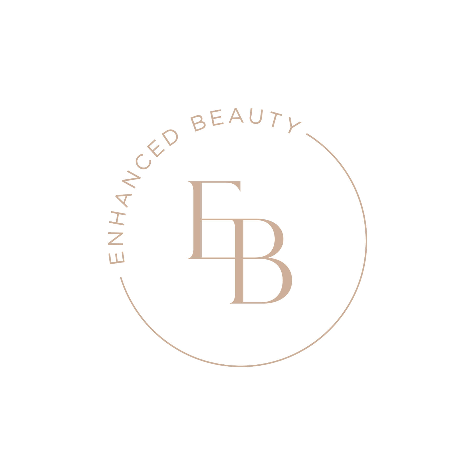 Enhanced Beauty logo designed by Vanilla Hayes