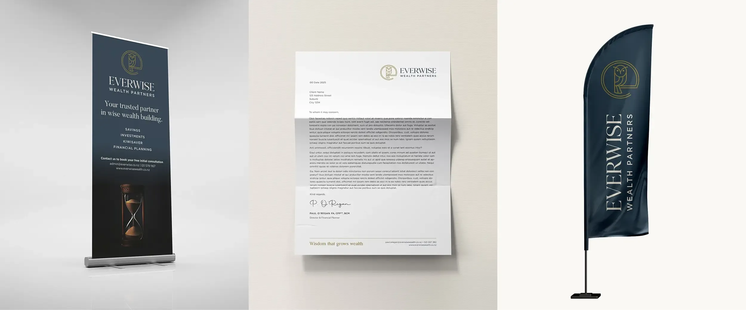 Everwise branding by Vanilla Hayes Ltd in Blenheim, New Zealand