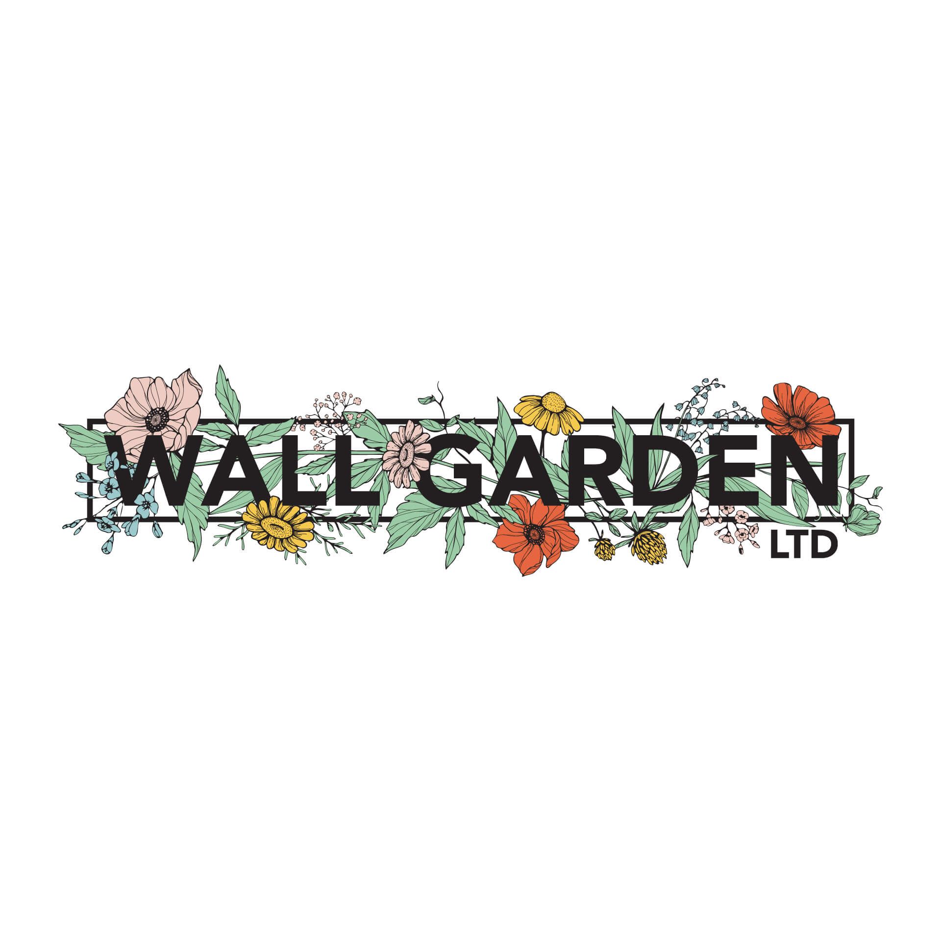 Wall Garden logo designed by Vanilla Hayes