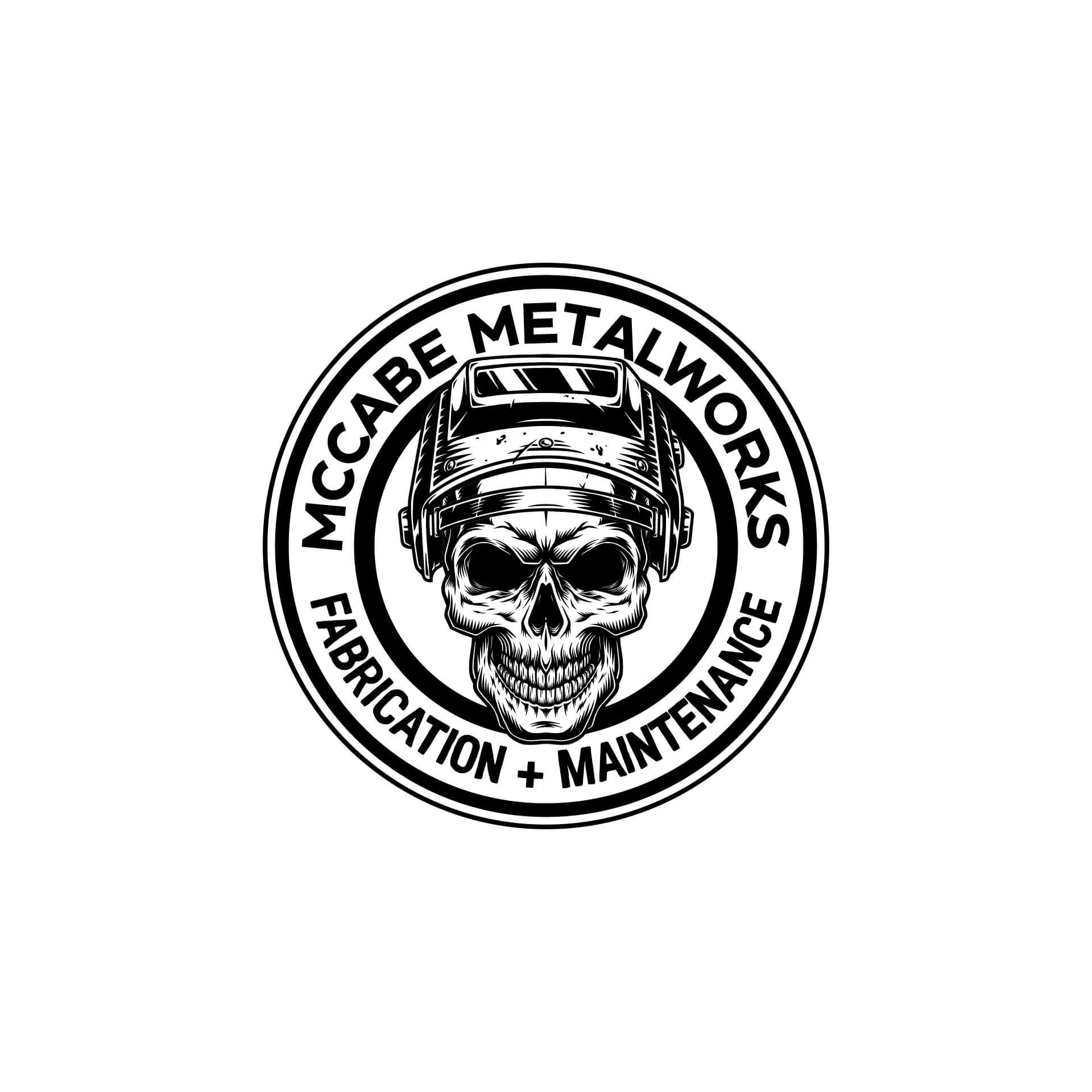 McCabe Metalworks logo designed by Vanilla Hayes