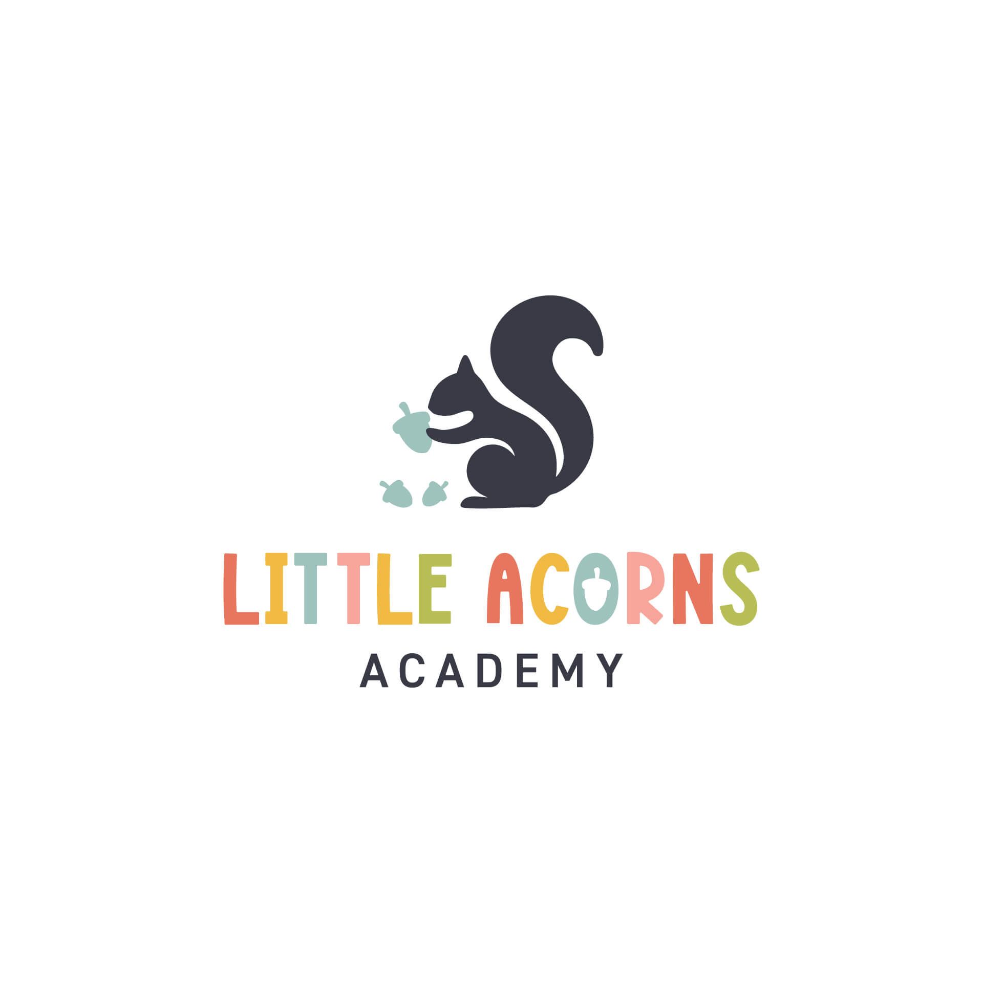 Little Acorns Academy logo designed by Vanilla Hayes