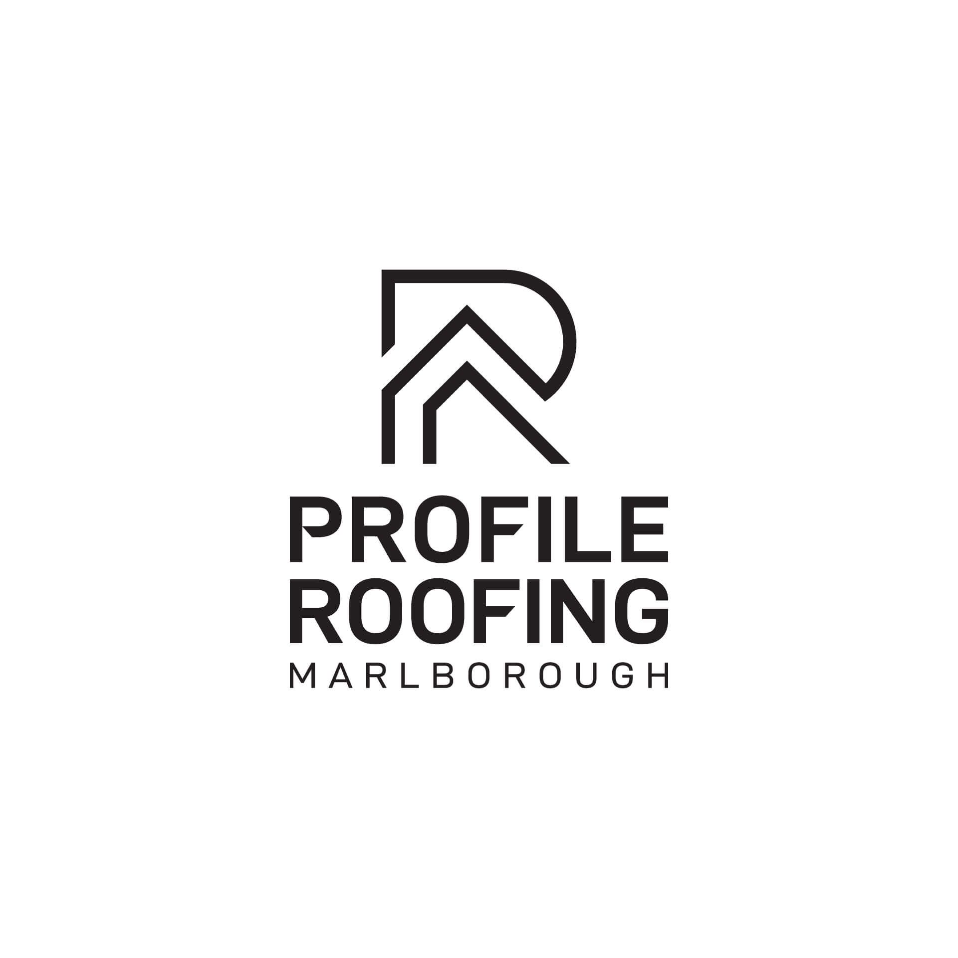 Profile Roofing Marlborough logo designed by Vanilla Hayes