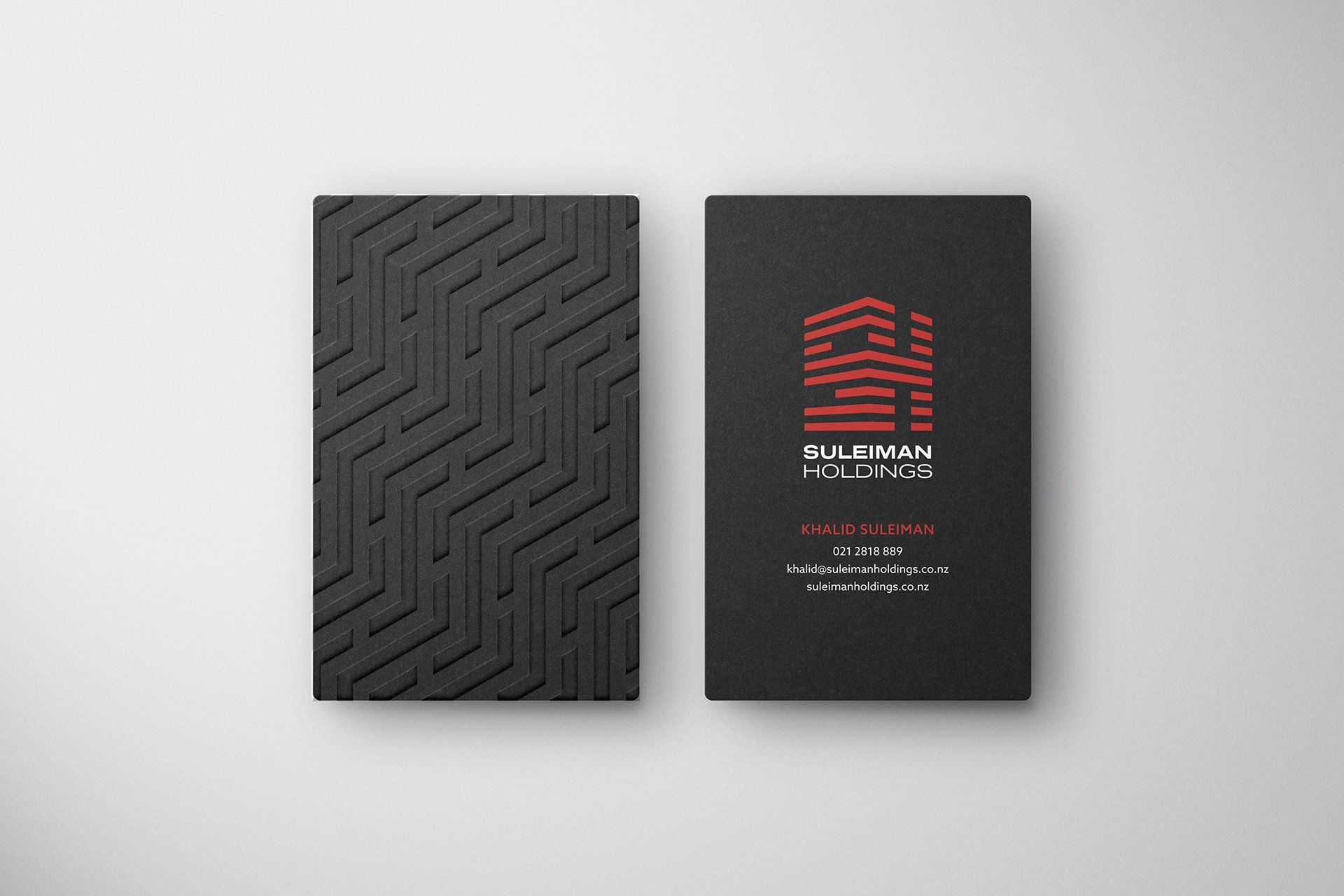 Suleiman Holdings branding by Vanilla Hayes Ltd in Blenheim, New Zealand