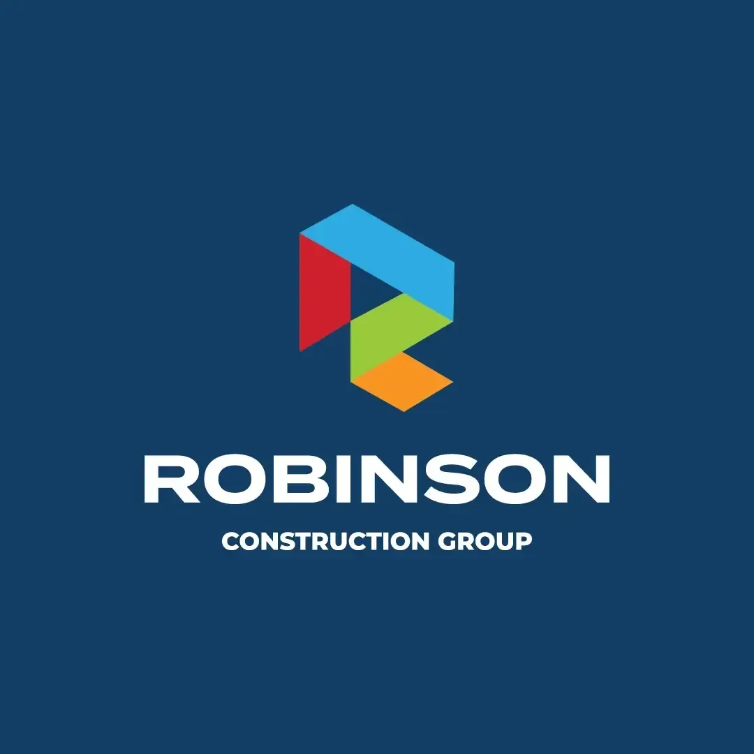 Robinson Construction logo designed By Vanilla Hayes