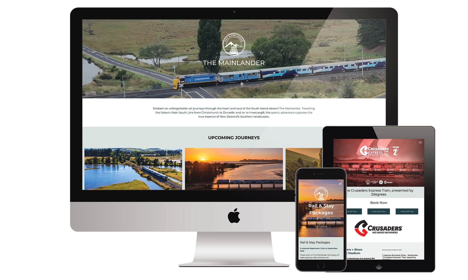 The Mainlander - website designed by Vanilla Hayes creative design studio in Blenheim, Marlborough, New Zealand