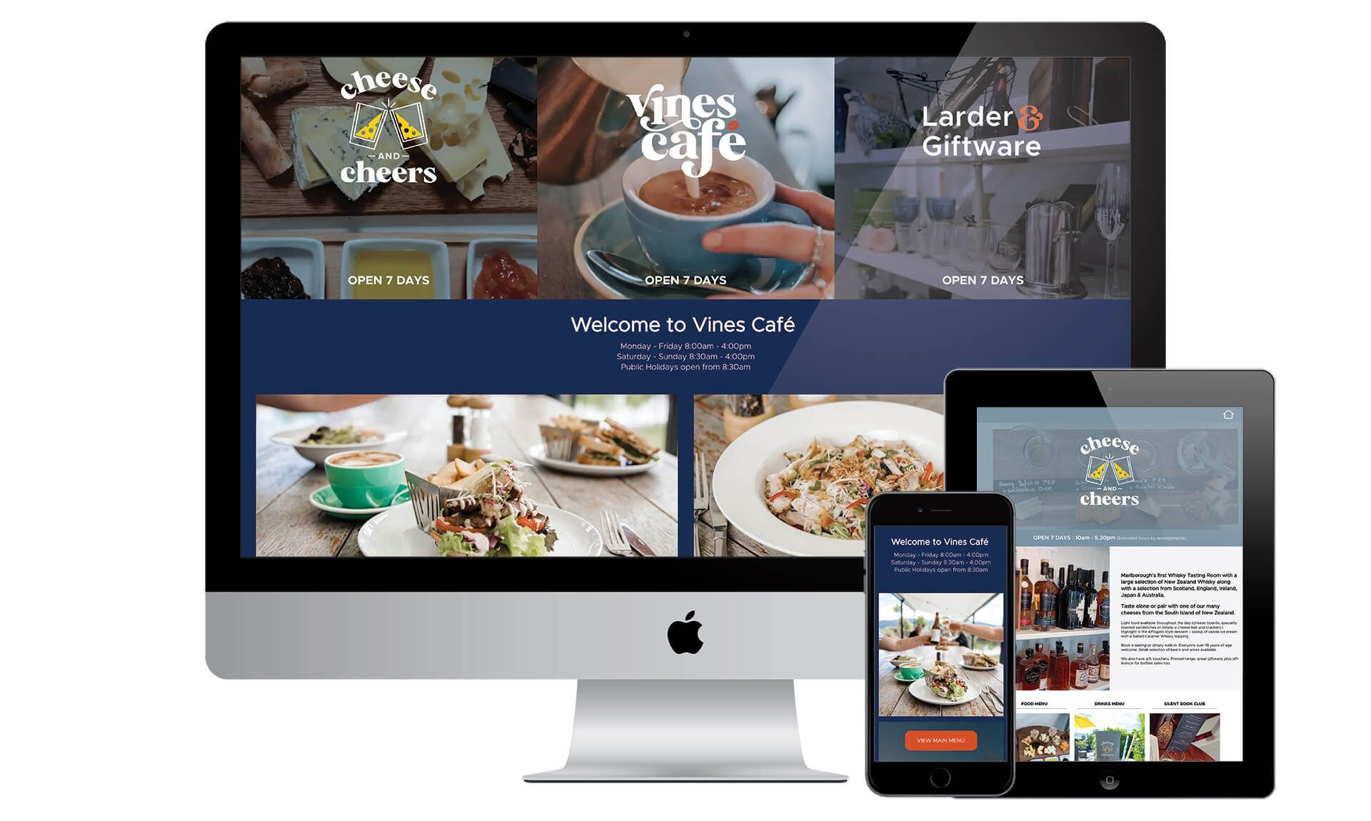 Garden Marlborough website designed by Vanilla Hayes creative graphic design studio in Blenheim, Marlborough, New Zealand