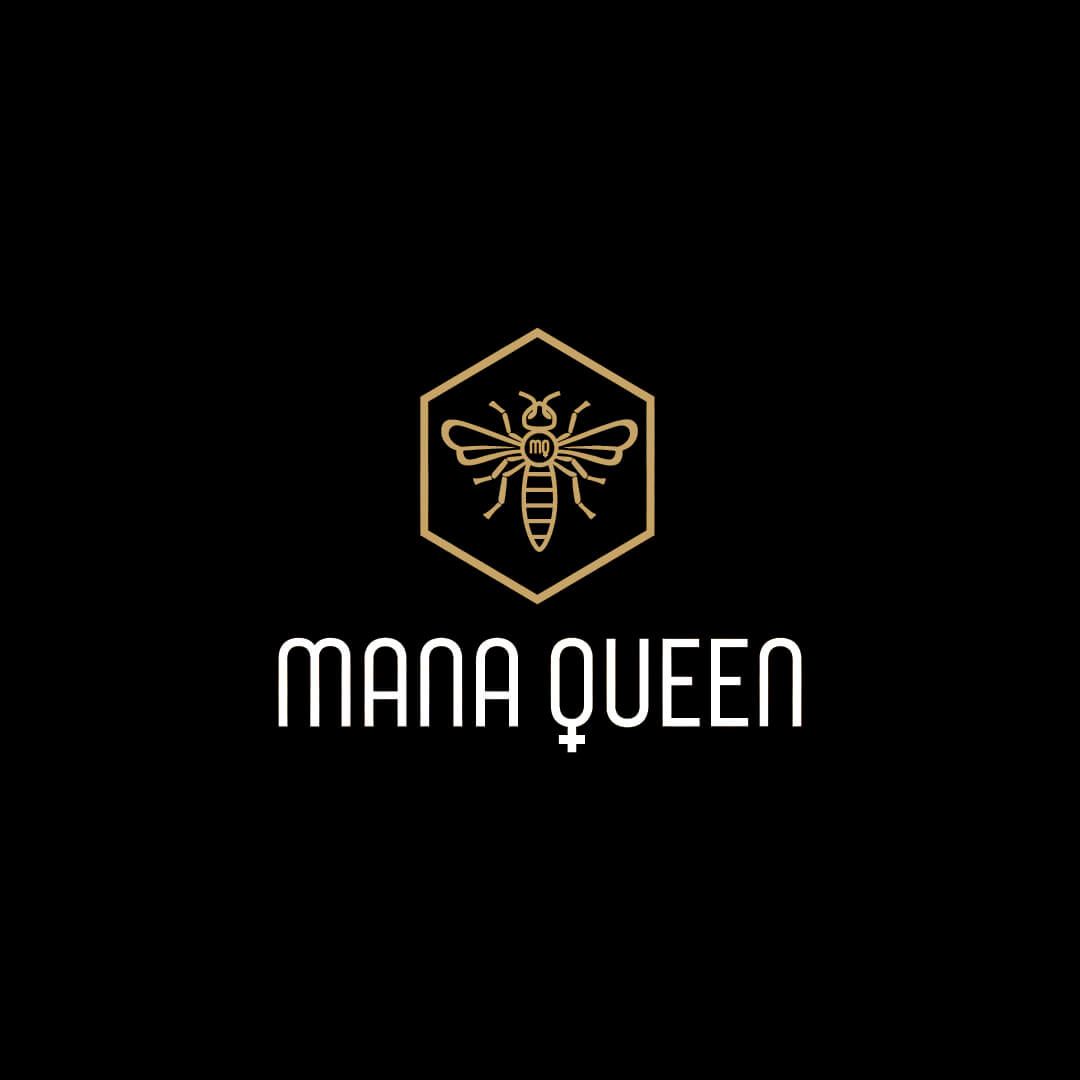 Mana Queen logo designed By Vanilla Hayes