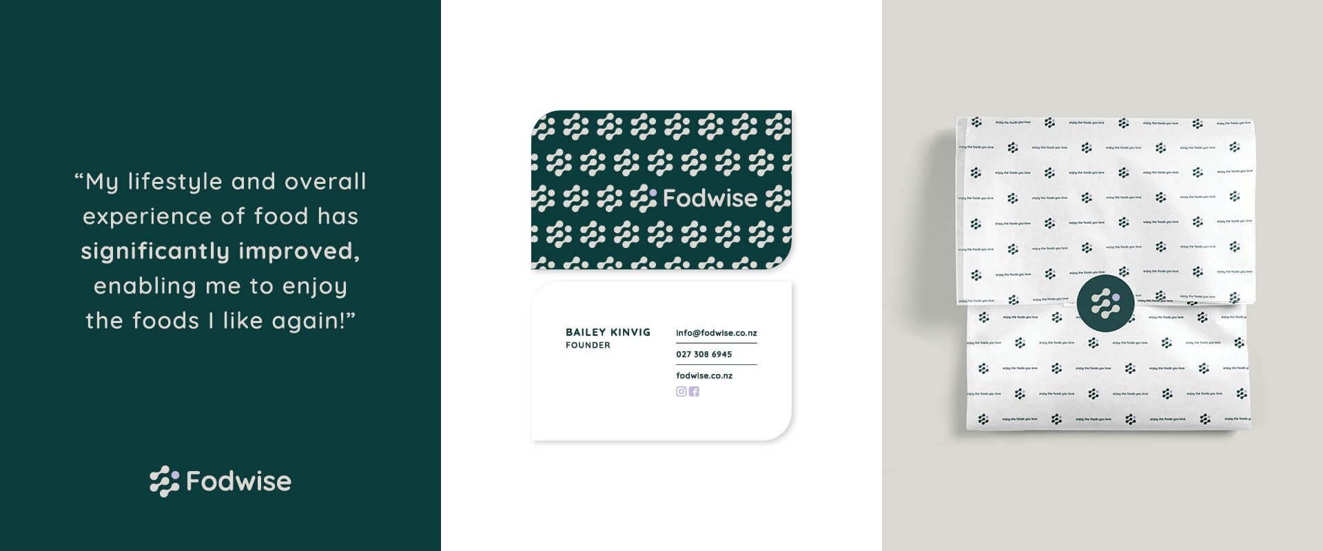 Fodwise branding by Vanilla Hayes Ltd in Blenheim, New Zealand