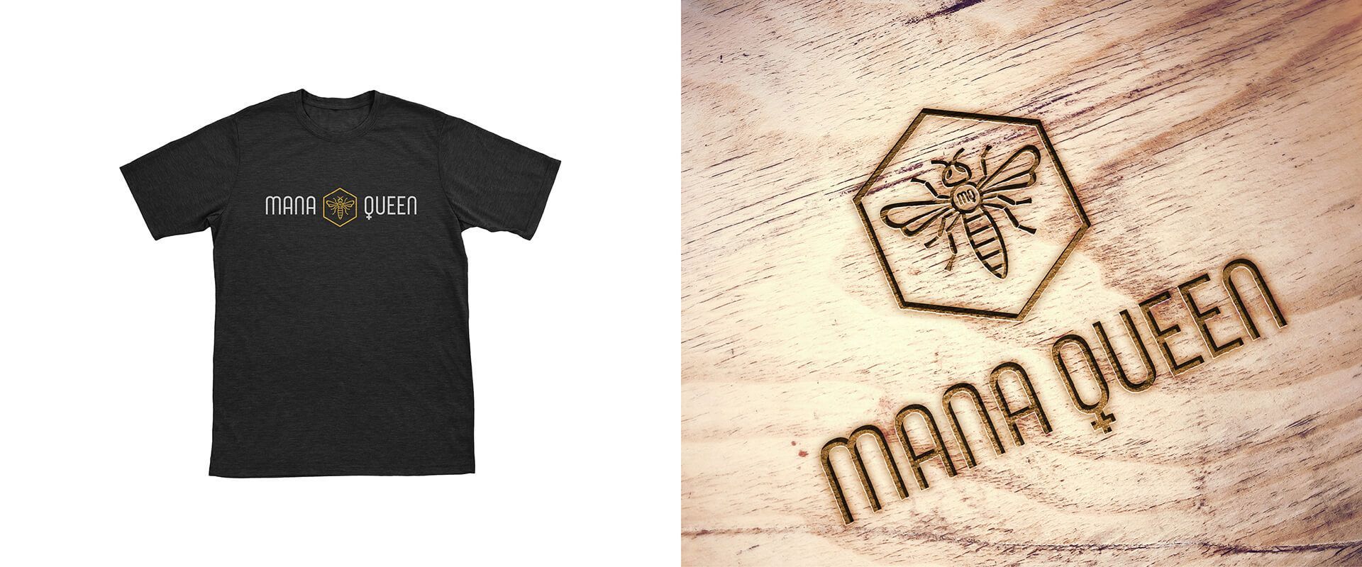Mana Queen branding by Vanilla Hayes Ltd in Blenheim, New Zealand