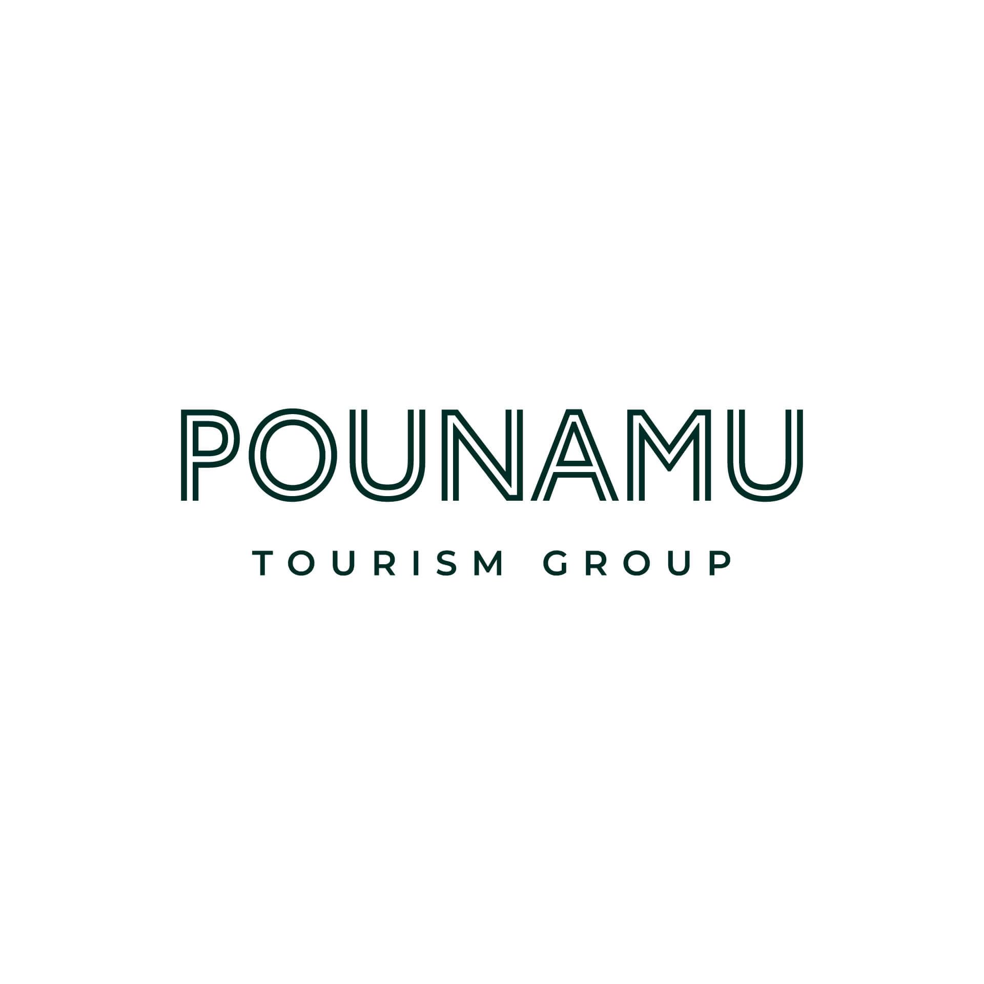 Pounamu Tourism Group logo designed by Vanilla Hayes