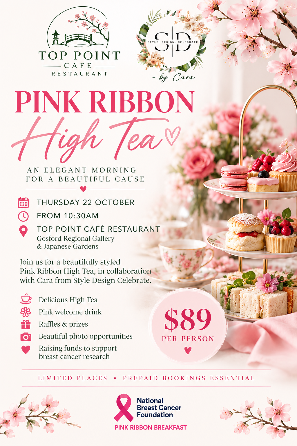 Top Point Cafe “welcome Back” Event Poster With Live Music, Drinks, Food, and Games on 19 September From 2pm — Top Point Café In East Gosford, NSW