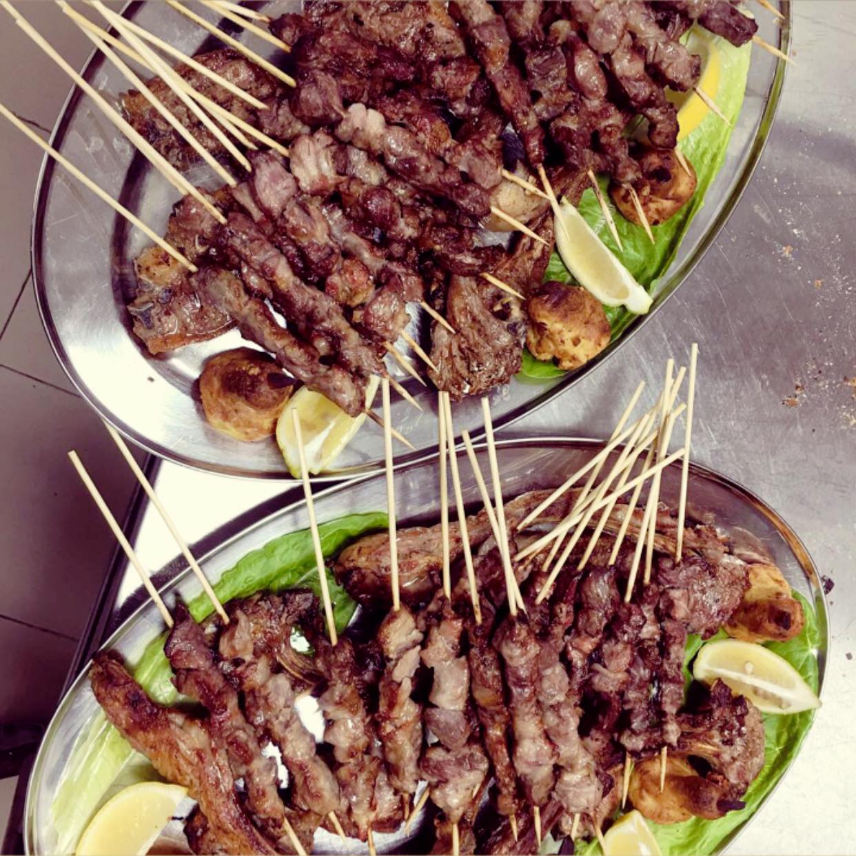 arrosticini di pecora