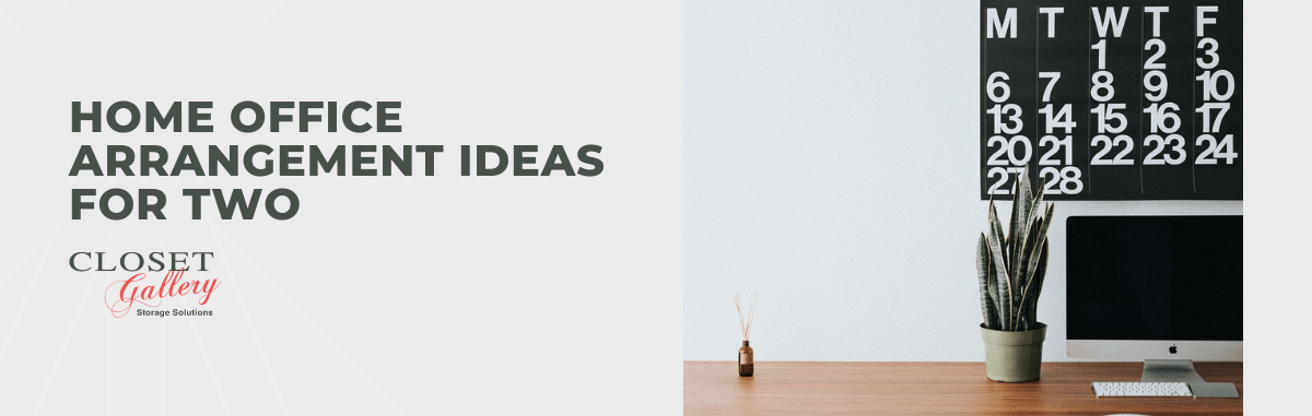 Home Office Arrangement Ideas for Two