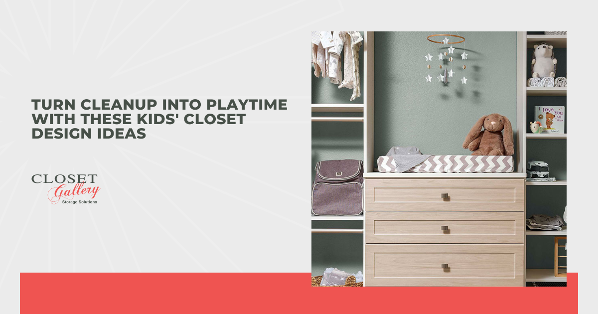 Turn Cleanup Into Playtime With These Kids' Closet Design Ideas