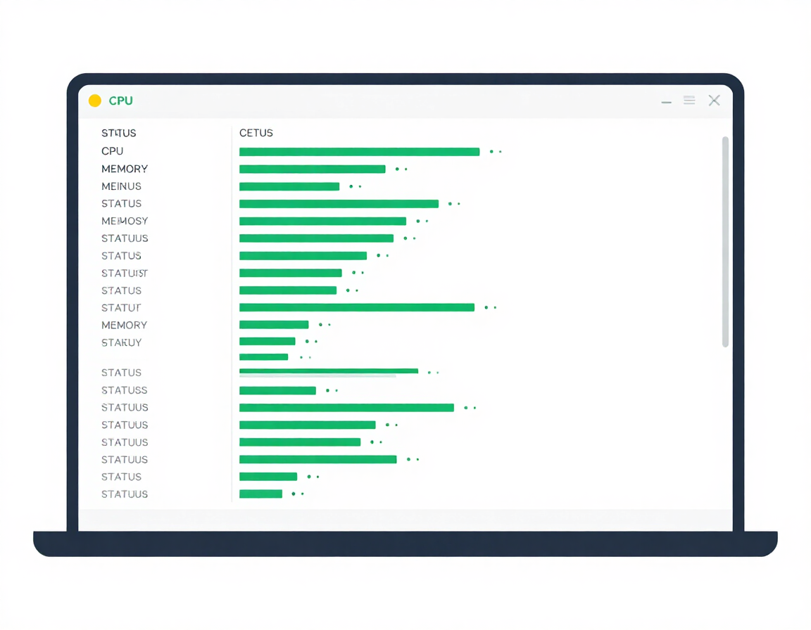 Flat illustration of a root-access terminal dashboard
