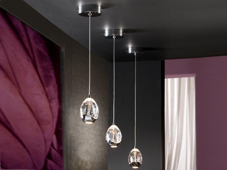 lampadario triplo dallo stile elegante