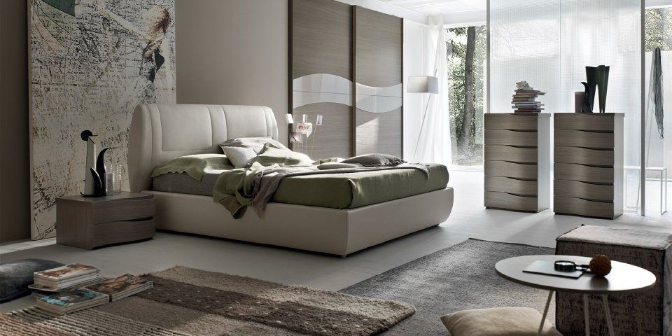 camera da letto con arredi sui toni del beige