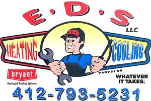 E.D.S Heating & Cooling Logo