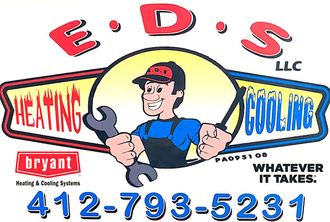 e.d.s heating and cooling logo header