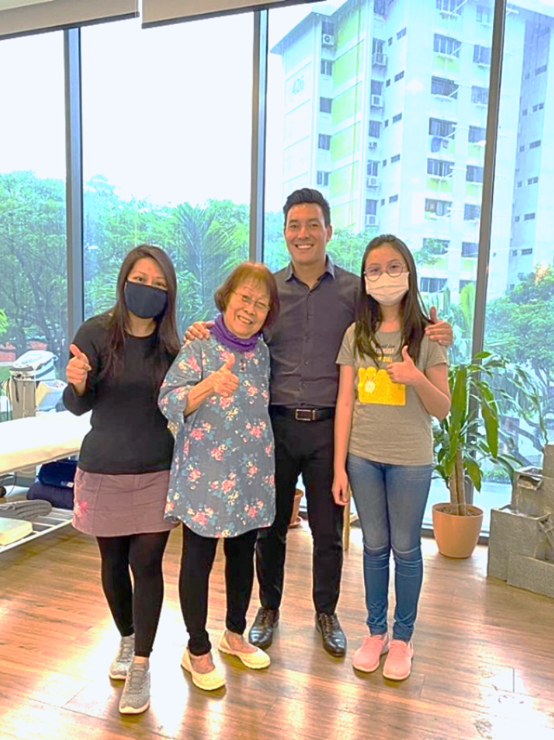 Family Chiropractic Care at One Spine Singapore Jamie Review