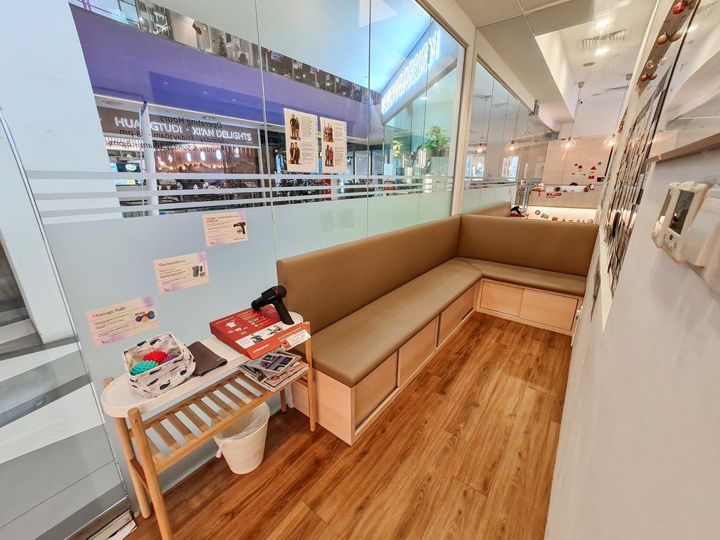 One Spine Chiropractic Clementi Waiting Area