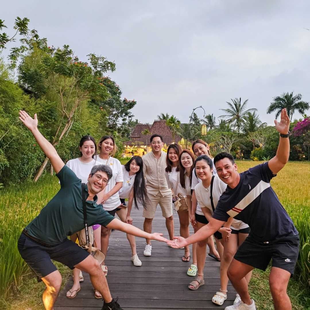 One Spine at Bali Padi Fields
