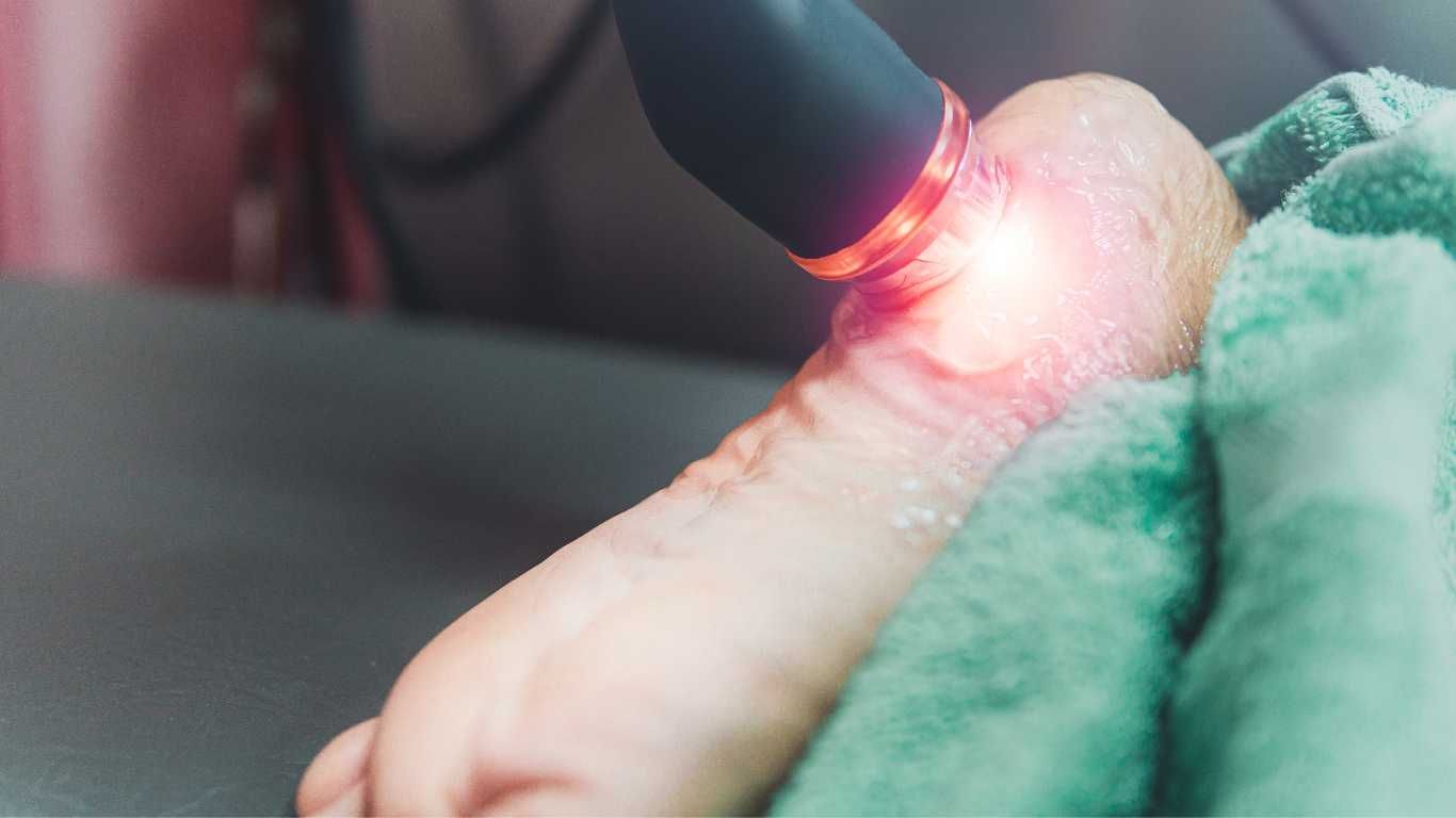 Heel Ultrasound Therapy