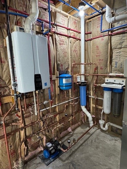 Water heater and boiler installation 2