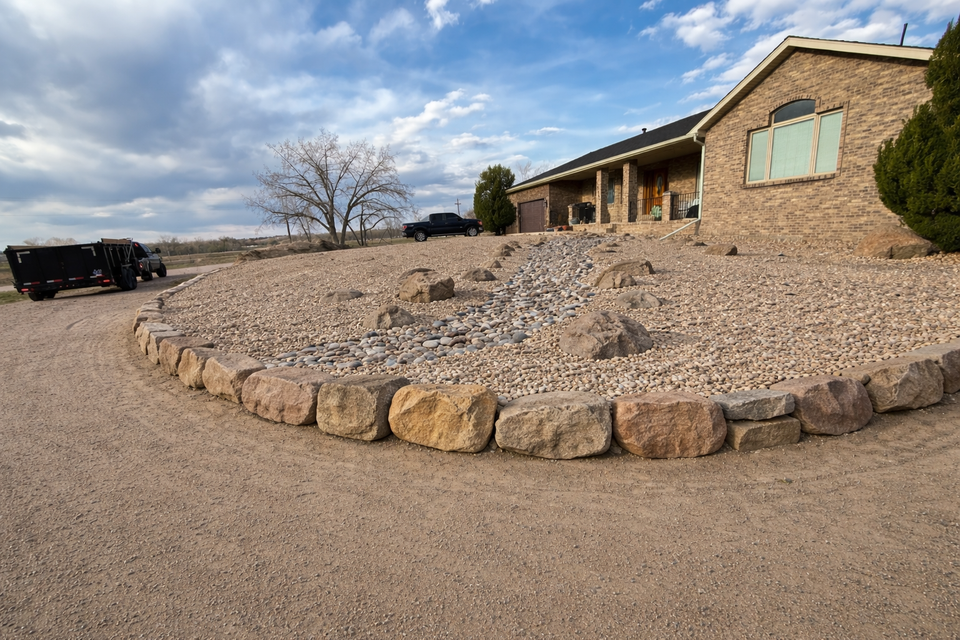 Xeriscape design and installation